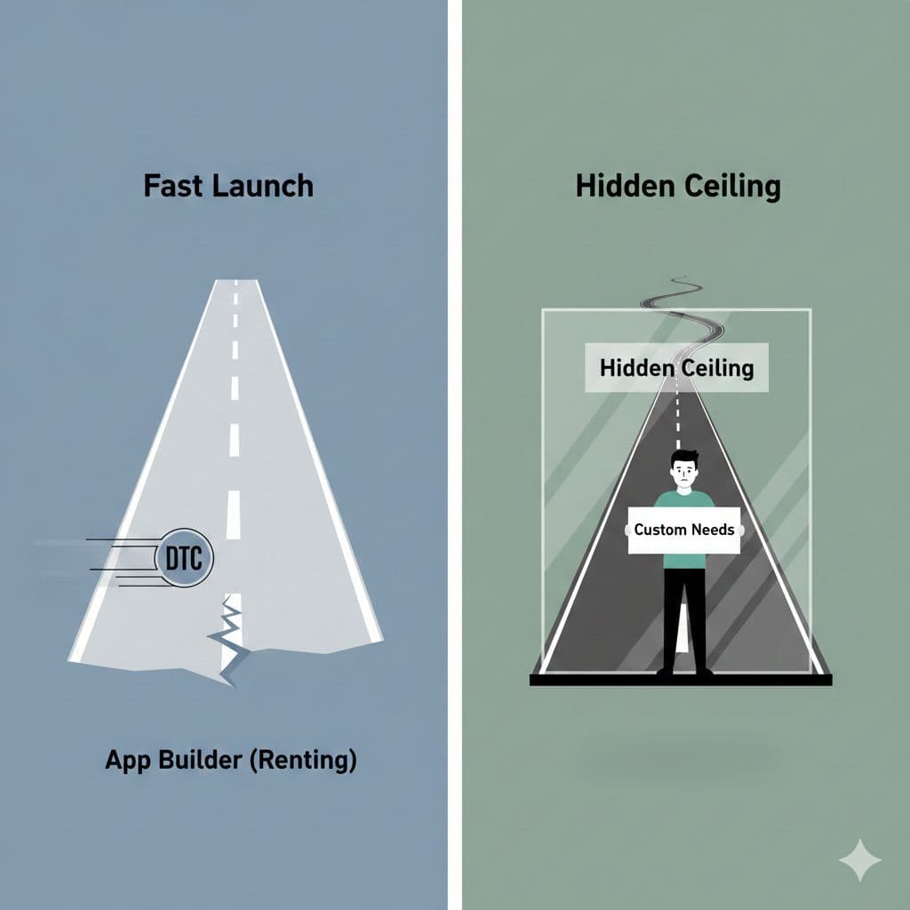 The $5M Tipping Point: 5 Signs Your App Builder Has Become a Liability